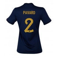 Frankrike Benjamin Pavard #2 Hemmatröja Kvinnor VM 2022 Korta ärmar